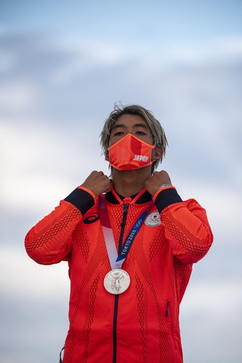 【写真特集】銀メダルを獲得した五十嵐カノア サーフィン男子