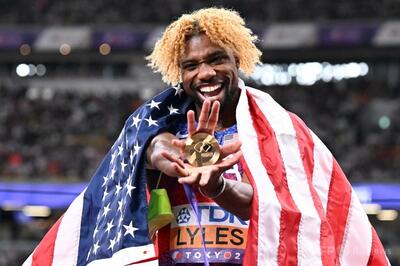 ライルズが男子200m4連覇、ジェファーソンウッデン2冠達成 世界陸上