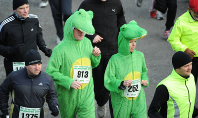 大晦日のマラソン大会、ドイツ