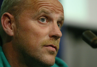 ＜サッカー UEFA杯＞シャーフ監督 エスパニョールとの第1戦を控え会見 - スペイン