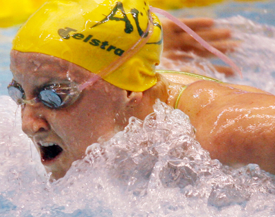 シッパー 女子200メートルバタフライ予選を7位で通過