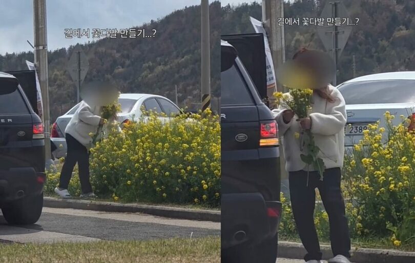 SNS動画のキャプチャー(c)news1