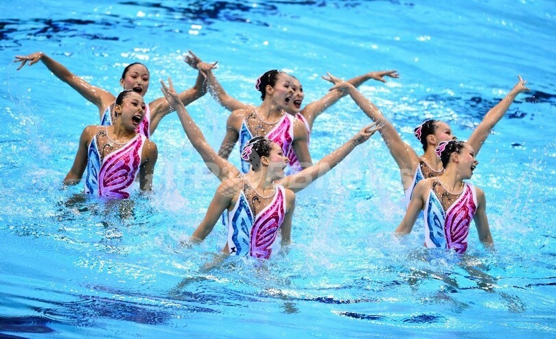 ロシアがシンクロナイズドスイミング・チームで4連覇