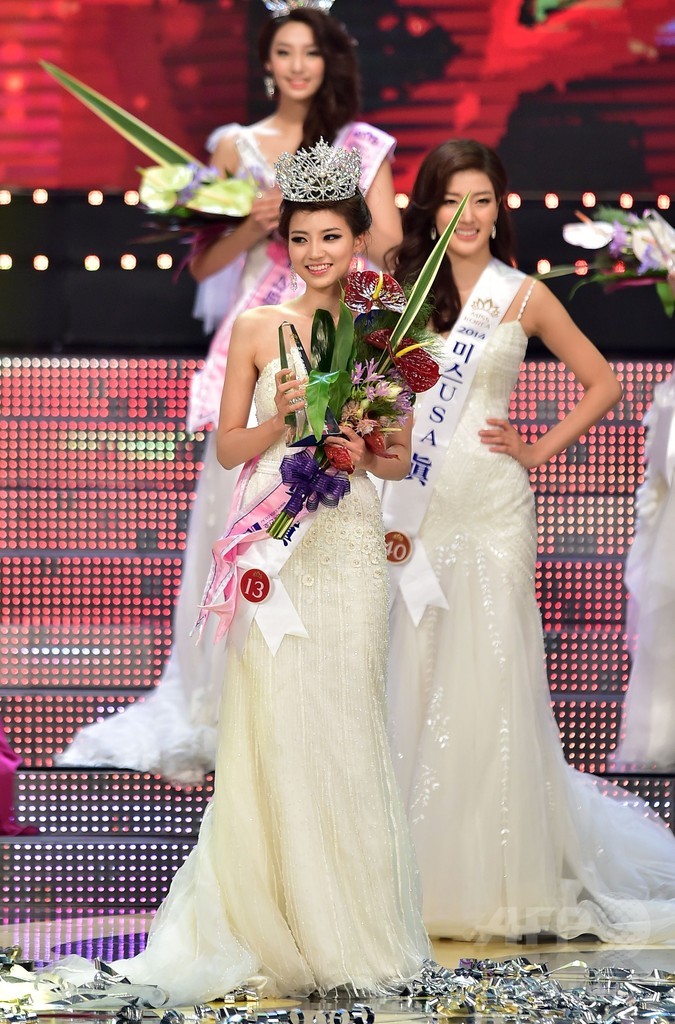 韓国で「ミス・コリア2014」、優勝は22歳女子大生