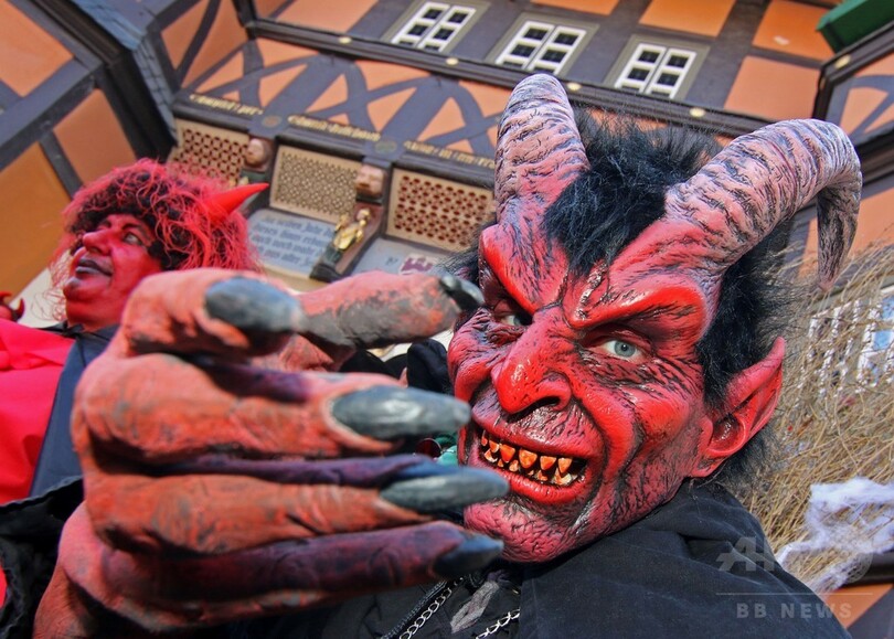ワルプルギスの夜 が来た 魔女や悪魔に変装し楽しむ人々 ドイツ 写真4枚 国際ニュース Afpbb News