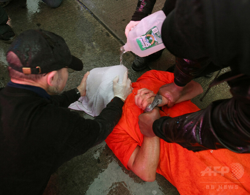 イスラム国 拘束の欧米人を 水責め で拷問 米紙報道 写真1枚 国際ニュース Afpbb News