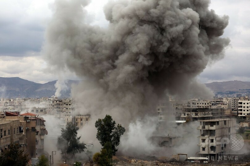 東グータの死者、400人超に 停戦呼び掛けも空爆続く