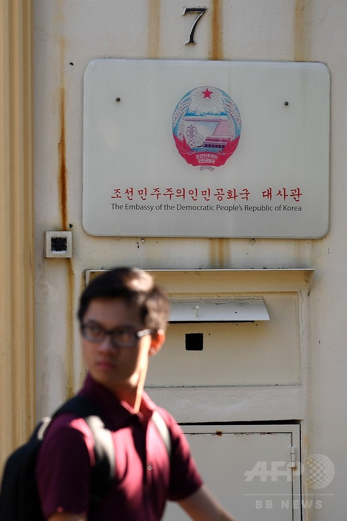 金正男氏殺害で女1人を逮捕 遺体安置の病院には北朝鮮大使館員の姿も