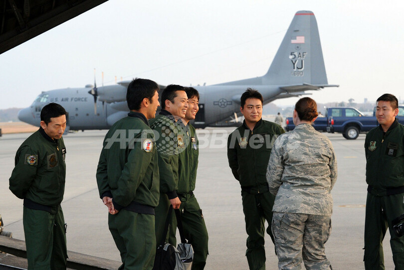 日米共同総合演習「キーン・ソード」、C130輸送機に同乗