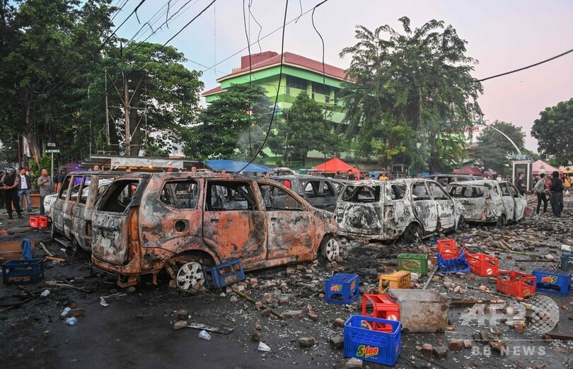 大統領再選への抗議デモで6人死亡 インドネシア首都
