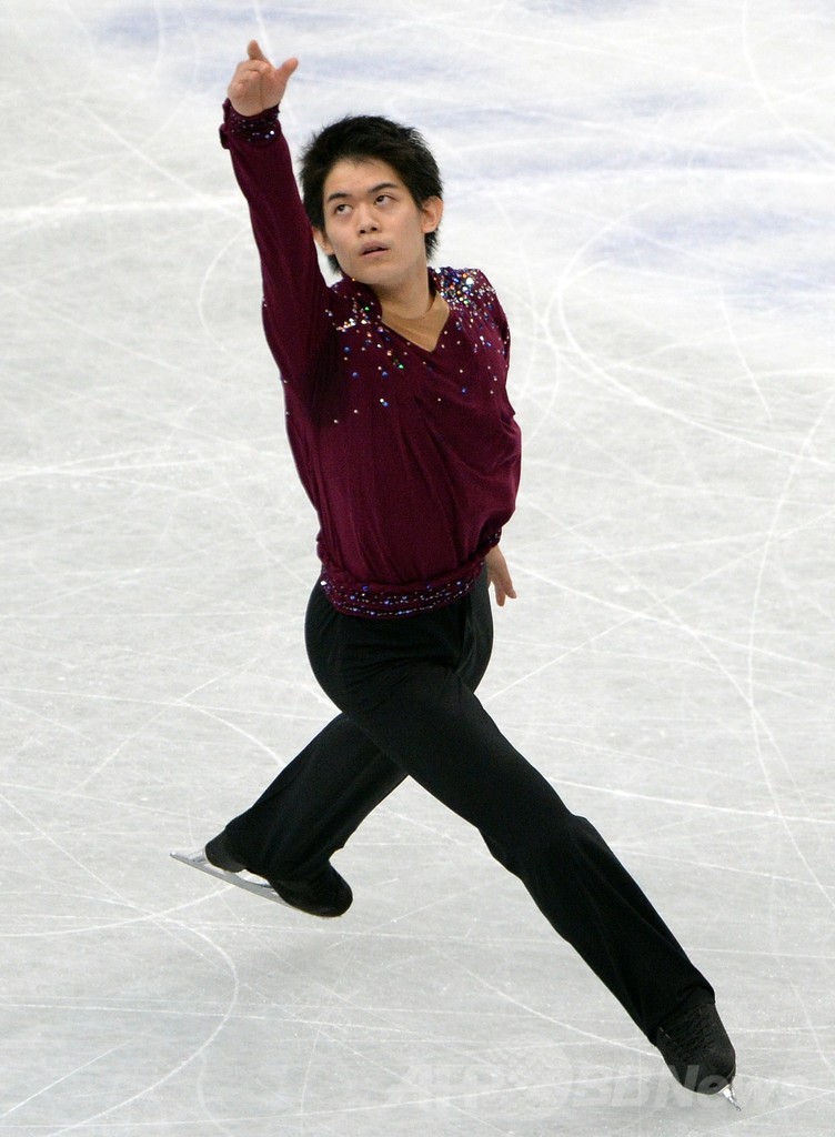 男子シングル総合6位の小塚崇彦、世界フィギュア 男子シングル総合6位の小塚崇彦、世界フィギュア