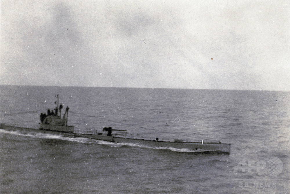 第1次大戦時の独潜水艦、ベルギー沖で発見 内部に乗組員か 写真1枚