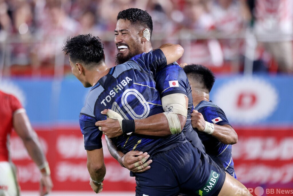 Japan beat Tonga for morale boost ahead of Rugby World Cup 写真5枚 マリ・クレール ...
