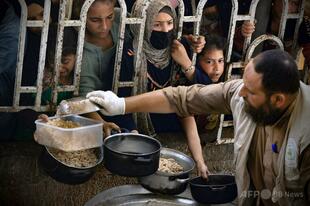 イスラエル軍、ガザで20人殺害 食料待つ6人も 民間防衛当局