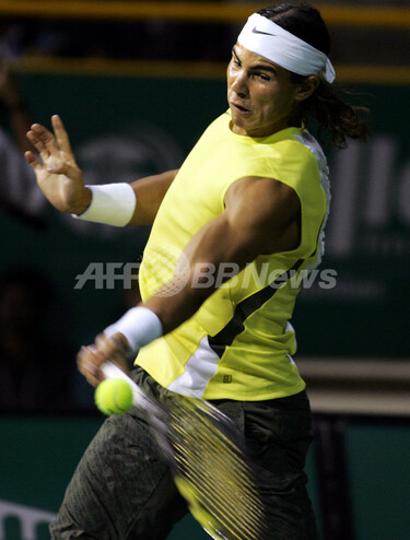 男子テニス チェンナイオープン2007＞ナダル ストレート勝利で2回戦へ