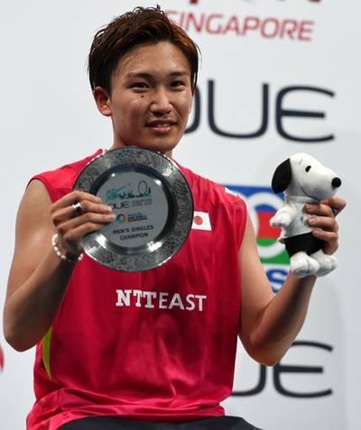 桃田が日本人初の快挙！スーパーシリーズ男子単制す