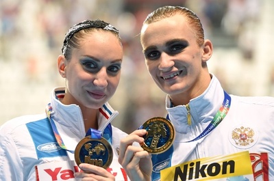 ヴァリトワ/マリツェフ組、混合デュエットFRを制す 第16回世界水泳