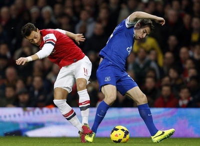 首位アーセナル、同点弾許しエバートンと引き分ける