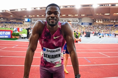 ベンジャミンが400mH王者ワーホルム破る 陸上DLモナコ大会