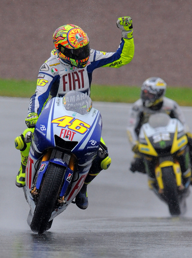 ロッシ シーズン3度目のポールポジション獲得、ドイツGP