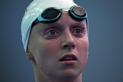 女王レデッキー、自由形2種目を体調不良で棄権 世界水泳