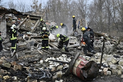 ロシアのミサイル69発中54発「迎撃」 ウクライナ軍