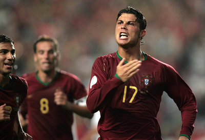 ＜サッカー 欧州選手権2008・予選＞ポルトガル ポーランドと引き分ける