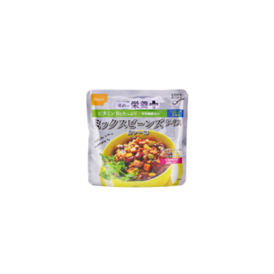 業界初※、豆を主食にした長期保存食が誕生 「尾西の栄養＋(プラス)ミックスビーンズライス」を発売