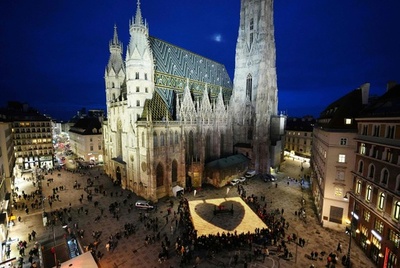 【今日の1枚】光を、ウクライナの子どもたちへ オーストリア