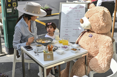 【写真特集】コロナ禍照らし出す独創性、新しい外食スタイル