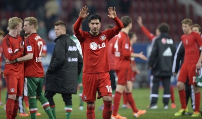 レバークーゼン勝利、9戦8敗の泥沼脱出