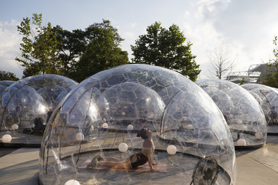 【写真特集】緩和進むも続く「ソーシャル・ディスタンシング」