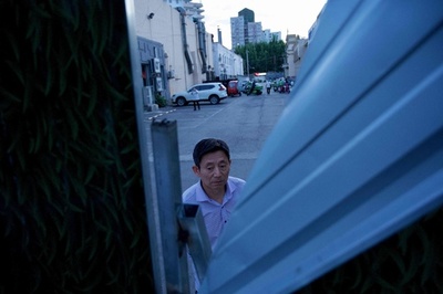 ゼロコロナ目指す中国、北京の封鎖された地区