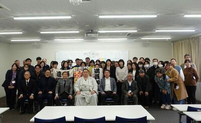 【学校法人藍野大学】北陣親方（元小結・遠藤関）が、学校法人藍野大学の学生・生徒・教職員を激励、スポーツ振興と相撲文化の意義を語る