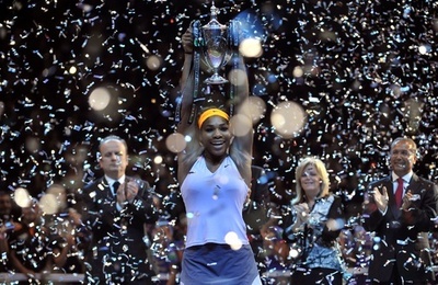 セレーナが李を退け連覇、WTAツアー選手権