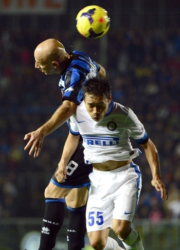 インテル、アタランタと引き分け勝ち点伸ばせず