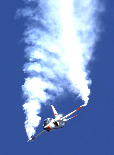 韓国初の国産超音速訓練機「T-50」が展示飛行