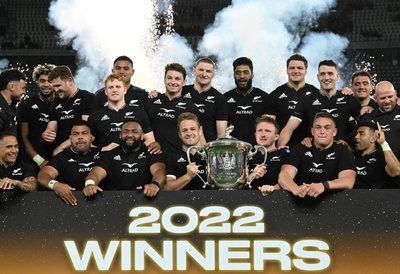NZ、豪に劇的勝利で優勝王手 ラグビーチャンピオンシップ