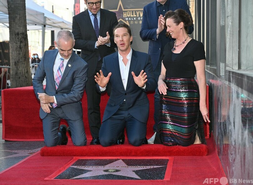 ベネディクト・カンバーバッチ、ハリウッド殿堂入り