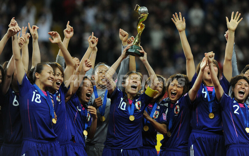 なでしこジャパン 米国を破り初優勝 女子サッカーw杯 写真40枚 国際ニュース Afpbb News