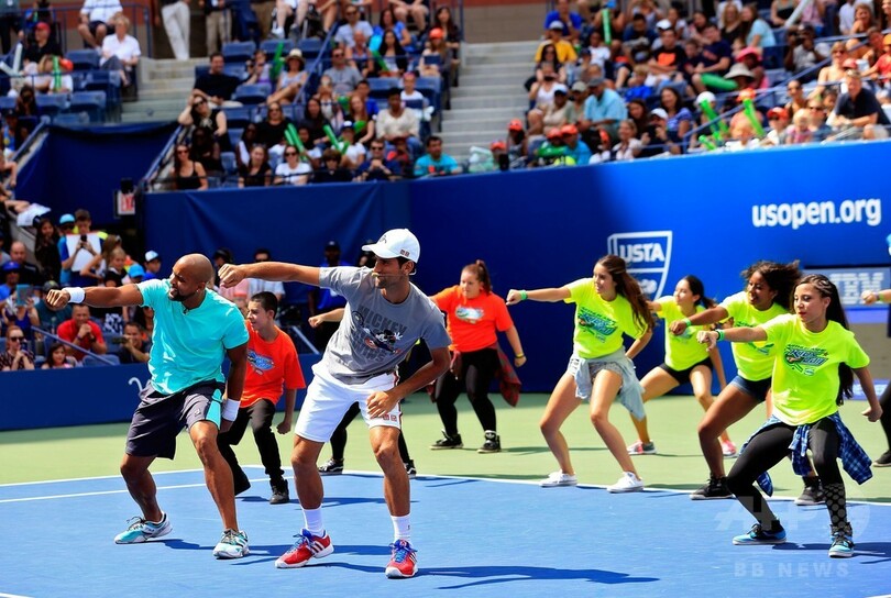 審判台に座るぬいぐるみ―31日開幕のテニス全米オープン