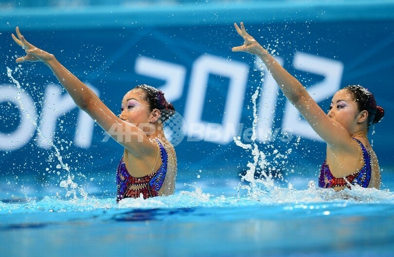 乾/小林組、シンクロナイズドスイミング・デュエットで5位