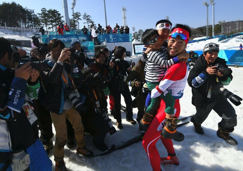 新田佳浩が銀メダル獲得、クロカン男子 平昌パラ