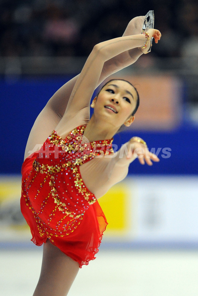 金妍児 女子シングル制す、フィギュアGP第3戦