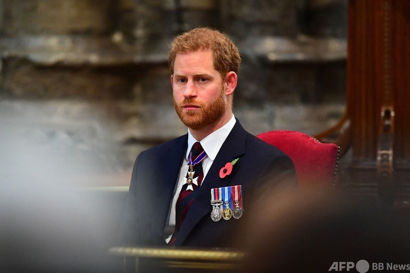 英ヘンリー王子夫妻、今後も公務復帰せず 名誉称号全て返上へ