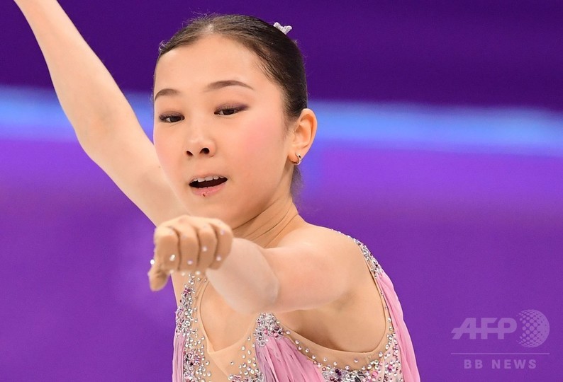 フィギュア女子で12位のトゥルシンバエワ 平昌五輪 写真13枚 国際ニュース Afpbb News