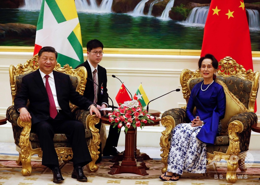 中国の習主席がミャンマー訪問、両国関係の「新時代」誓う 写真13枚 国際ニュース：AFPBB News