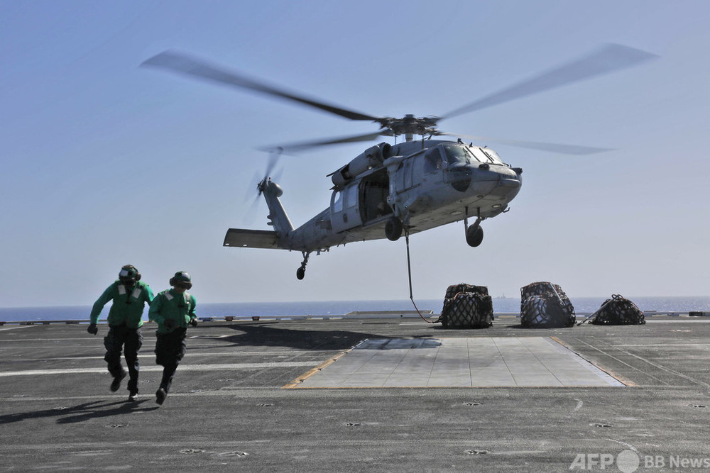 米太平洋艦隊のヘリ墜落、5人不明 カリフォルニア沖