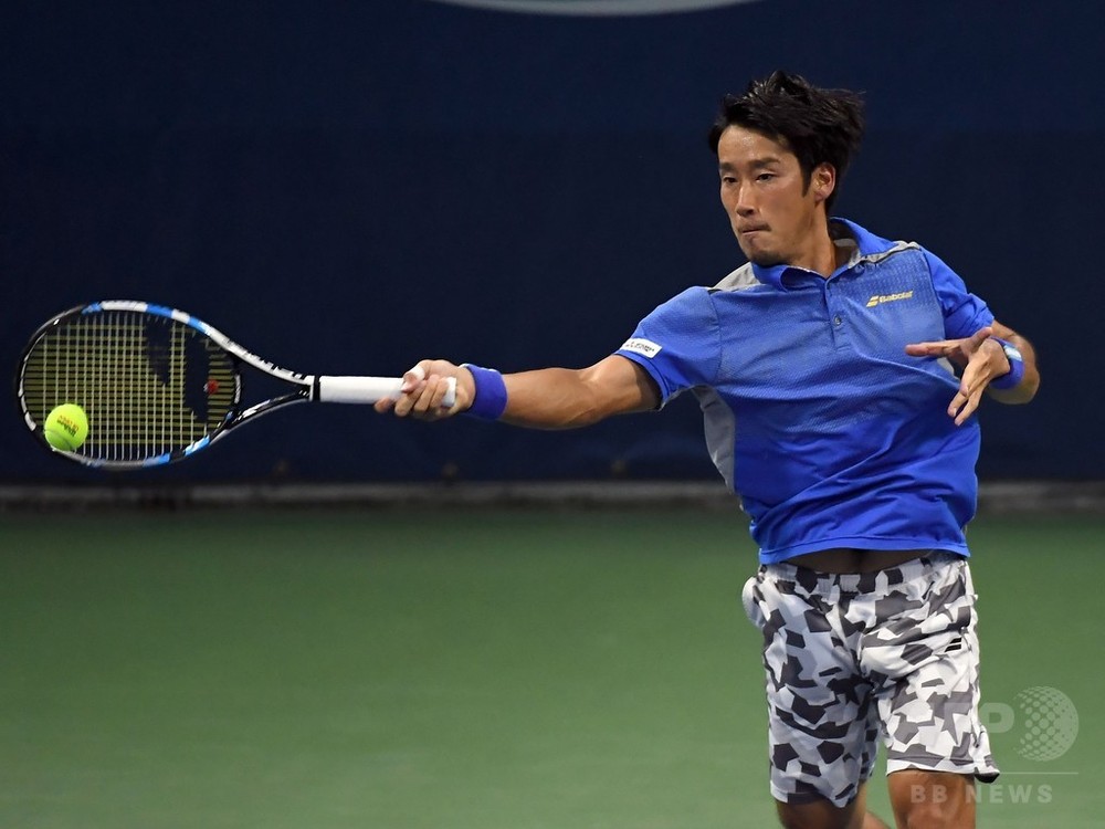 杉田と添田が2連勝 日本がデ杯wg残留に王手 写真1枚 国際ニュース Afpbb News