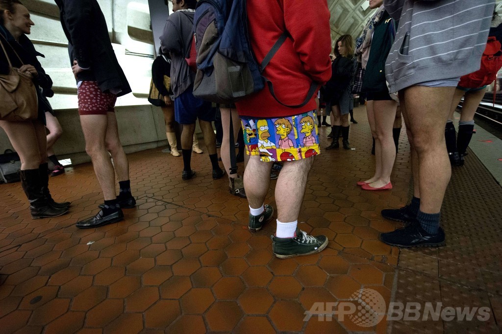 大寒波じゃないの？米国で今年も「ノーパンツ」デー